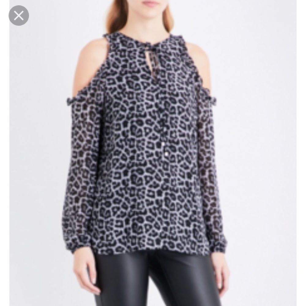 NWT Michael kors cold shoulder blouse
